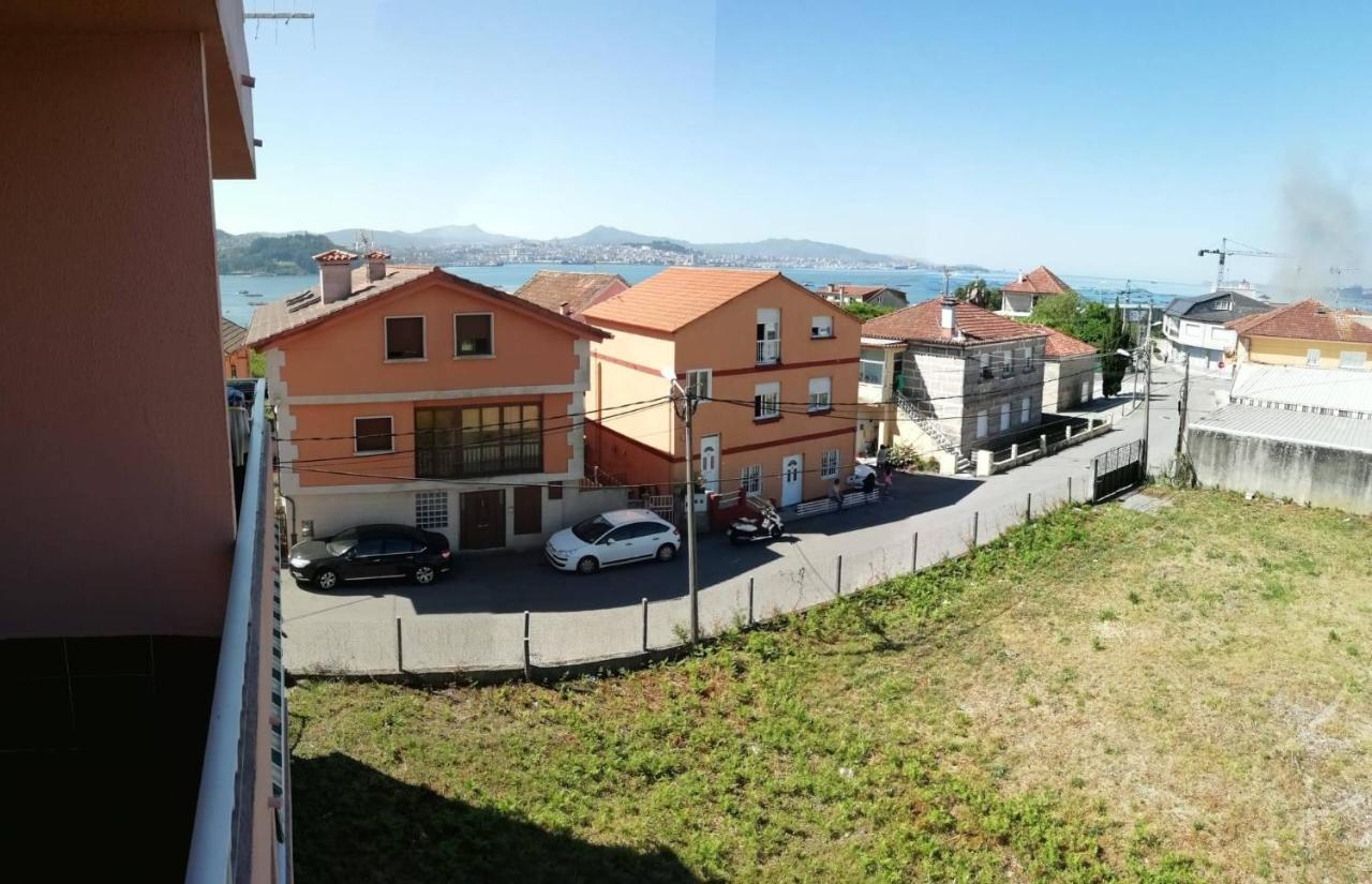 Amplio Apartamento Exterior Con Vistas A Islas Cies Moaña Extérieur photo